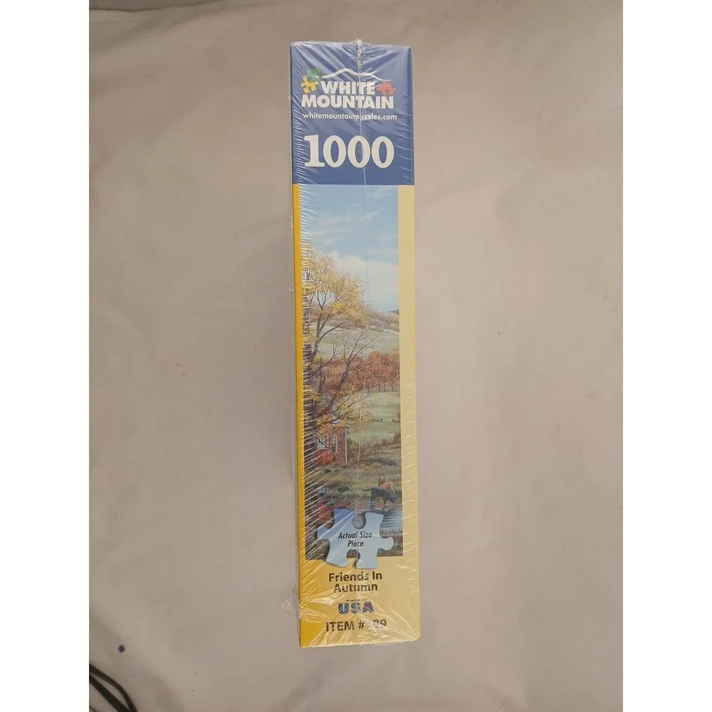 White Mountain 1000 PC Jigsaw Puzzle-